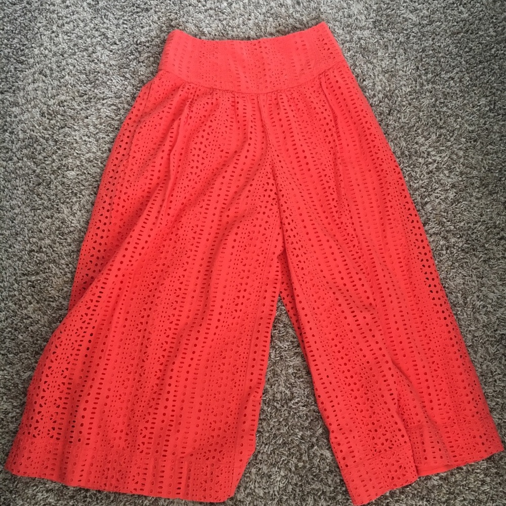 Wide leg Anthropologie pant